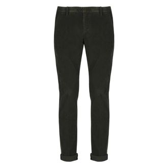 Dondup Pantaloni Gaubert - - Trousers - Uomo - Verde - W30