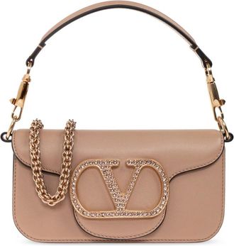Valentino Garavani Leren Tas - Dames - Handtassen - Roze - ONE Size - Leer - Tassen