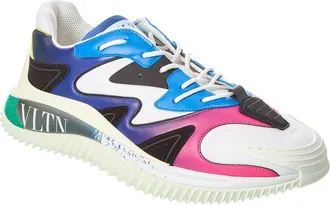 Valentino Canvas & Leather Sneaker