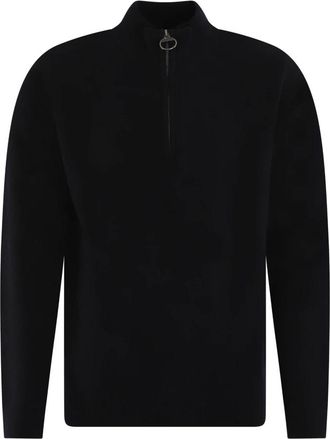 Barbour Holden Half Zip Jas - Heren - Coltruien - Blauw - L - Truien & Vesten
