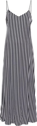 Tommy Hilfiger sleeveless striped maxi dress - women - Viscose - 36 - Blue