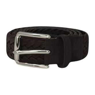 Tod's Tods, Belts, male, Brown, Size: 100 CM Cint. Fibbia Intreccio P.35
