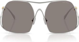Miu Miu Sunglasses Mua55 S 1 Bc80 Q Silver/Dark Gray Women