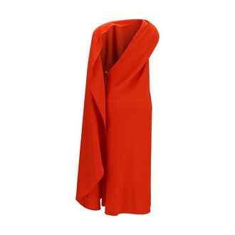 Balenciaga Womens Multicolor Silk Casual Dress