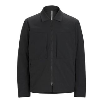 Arc'teryx Light Jackets, male, Black, M, Insulated Overshirt in Black