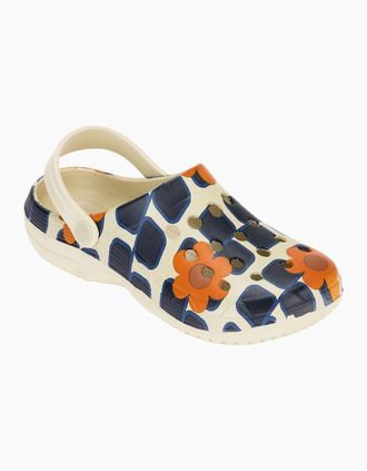 Regatta Womens Regatta Womens/Ladies Orla Kiely Giant Flower Clogs - Orange - Size: 7