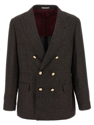 Brunello Cucinelli Prince Of Wales Blazer