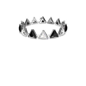 Swarovski Matrix Crystal Tennis Armband - Dames - Armbanden - Zwart - ONE Size - Accessoires
