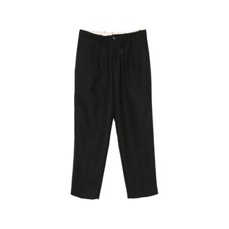 Nine In The Morning Kai Pleated Straight-leg Trousers
