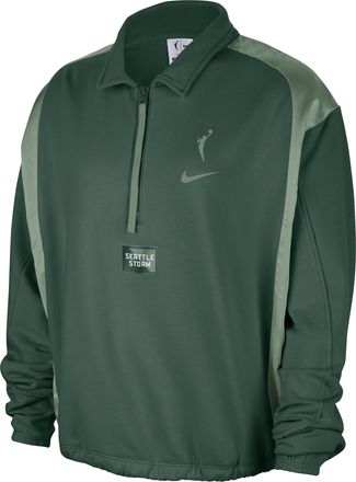 Nike Seattle Storm Nike Womens WNBA Fleece Top in Green | HF6451-323