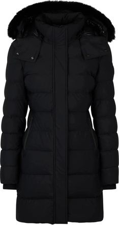 Moose Knuckles Puffer Fur-trimmed Coat