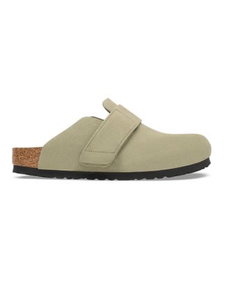 Birkenstock Arizona Big Buckle Sandals In Baby Blue Leather