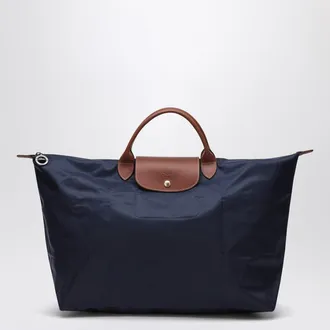 Longchamp Reisetasche Marineblau Le Pliage Original S