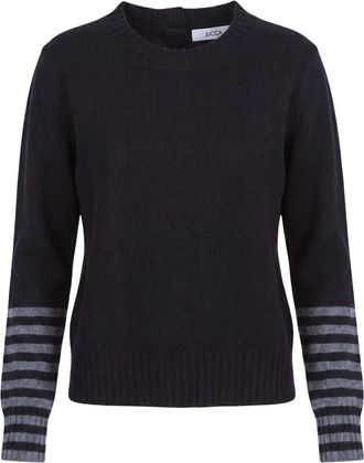 Jucca Ronde hals gebreid - Dames - Ronde hals truien - Zwart - M - Truien & Vesten