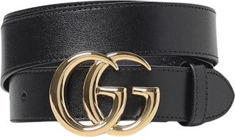 Gucci Heren, Accessoires, Zwart, Maat: 85 CM Leer