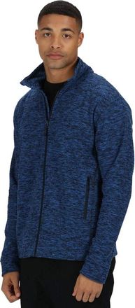 Regatta Mens Thornly Full Zip Fleece - Size L - Navy Marl