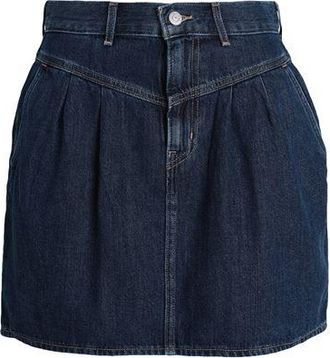 Levi's FEATHERWEIGHT SKIRT MED INDIGO - WORN IN