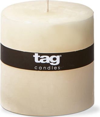 Tag Chapel Paraffin Wax Candle Elegant Home Decor Lighting in Beige at Nordstrom, Size X-Large/xx-Large