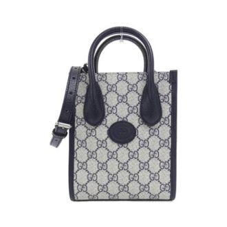 Gucci Pre-owned Mini Bags, female, Blue, Size: ONE SIZE Pre-owned Mini Shoulder Bag