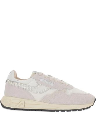 Autry Reelwind pearl-embellished sneakers - Neutrals