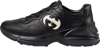 Gucci Rhyton Interlocking G - Black Ivory 757857-UPG70-1057