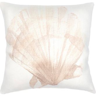 Anaya with Love Linen Pillow with Down Alternative Insert in Beige at Nordstrom, Size 20X20