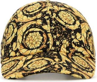 Versace Printed Polyester Baseball Cap