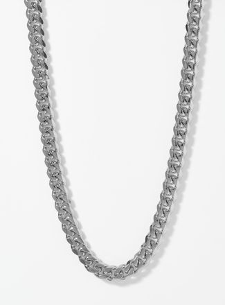 Le 31 Mens Stainless-sT-Shirtl curb-link chain