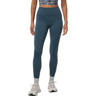 Travis Mathew Moveknit Bonded Pocket Leggings in Dark Slate at Nordstrom Rack, Size Large