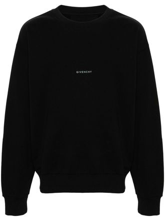 Givenchy sketch-print cotton sweatshirt - Black