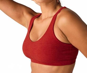 Beyond Yoga Spacedye Embody Bra In Ruby Red