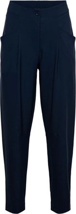 &Co Woman Pris Barrel Trouser - Dames - Broeken - Blauw - Maat: S Polyamide