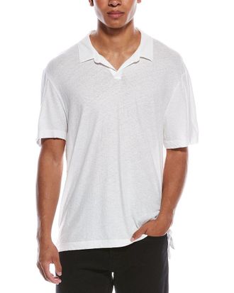 James Perse Jersey Polo Shirt
