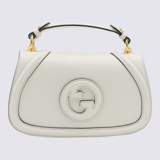 Gucci White Leather Blondie Medium Shoulder Bag