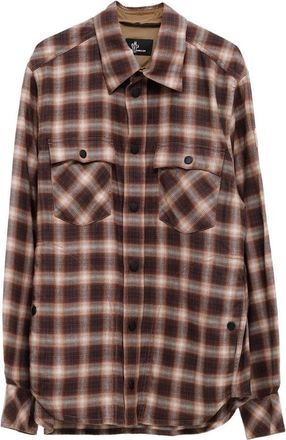 Moncler Check-pattern Long-sleeve Shirt