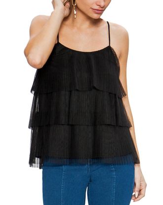 Jealous Tomato Jealous Tomato Sleeveless Crew Neck Blouse