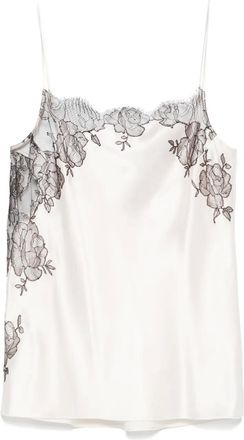 Carine Gilson Canottiera in seta - Toni neutri