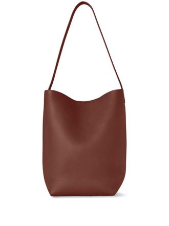 The Row medium N/S Park tote bag - Brown