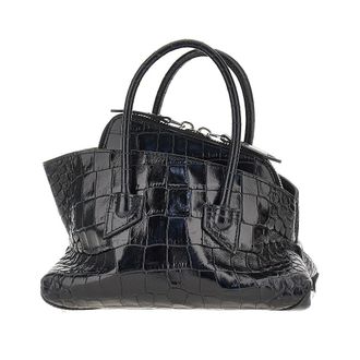 The Attico Leather mini La Passeggiata bag Woman One Size