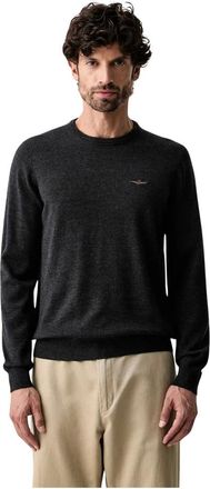 Aeronautica Uomo, Maglie, Grigio, L, new