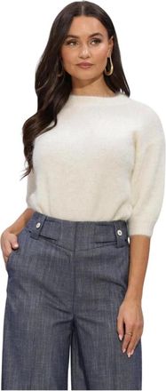 Beaumont Amsterdam Truien & Vesten, Dames, Wit, XL, Penelope Pullover
