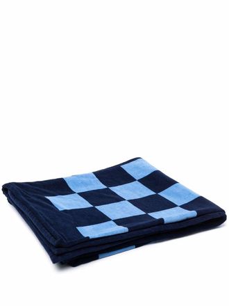 Chanel 2010 CC strandlaken met CC logo - Blauw