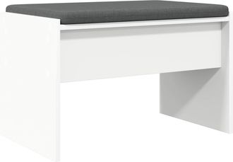 vidaXL Banco De Entrada Con Coj&iacute;n 63 X 38 X 40 Cm Vidaxl