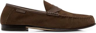 Tom Ford Suede Twisted Band Ripley Loafer