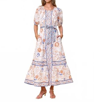 Cleobella Kelsey Ankle Dress In Bellavista