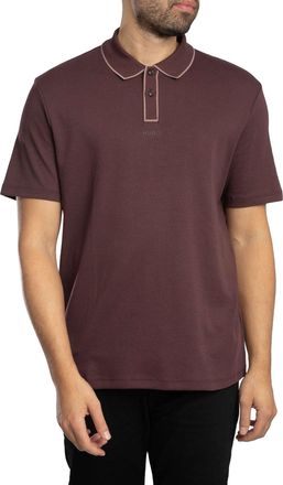 HUGO BOSS Dalumo Poloshirt, Bruin