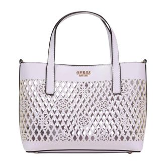 Guess Tote Bags, female, Purple, Size: ONE SIZE Letty 2 in 1 Mini Tote