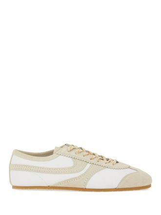 Dries Van Noten Leather And Suede Sneaker