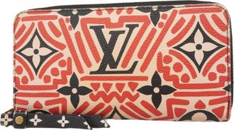 Louis Vuitton Cream Rouge Long Wallet (Bi-Fold) (Pre-Owned)
