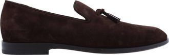 Ferragamo Ferragamo Flow Suede Tassel Loafers, Size 9 E